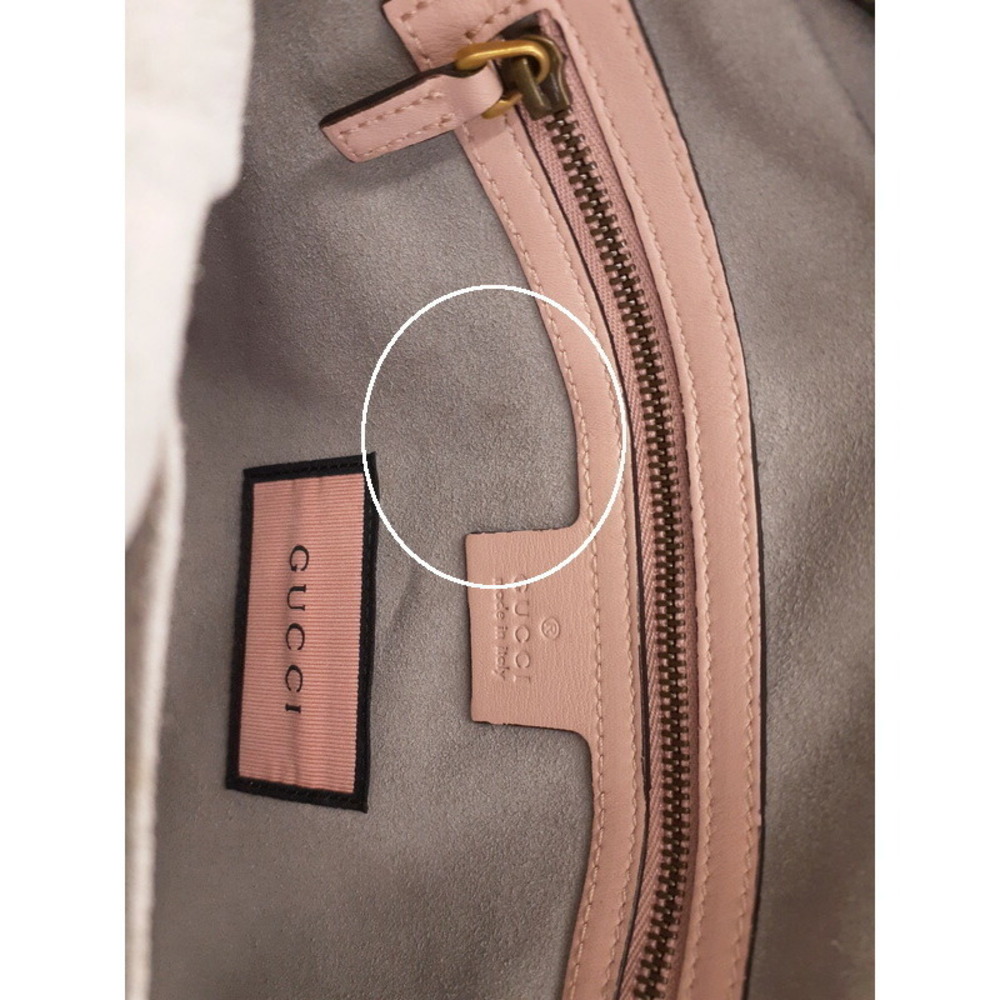 Gucci Ghost GG Marmont Chain Shoulder Bag - Picture 8 of 9